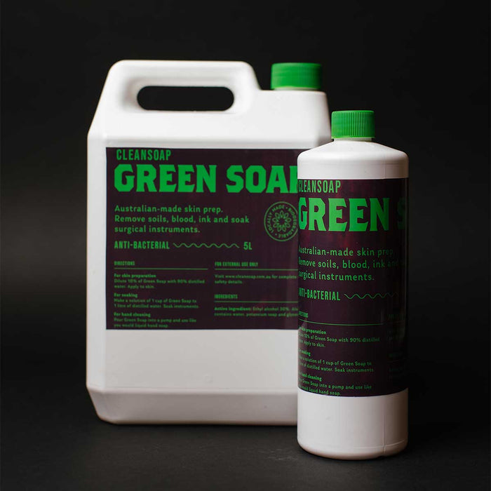 Green Soap -  Australian Made by CleanSoap (5 litre jug)