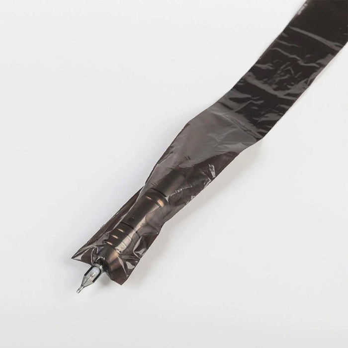 Black Clip Cord Sleeves 2" x 42"  (Box of 100)