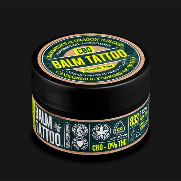 Dragon's Blood Tattoo Butter 250g - with CBD 833mg
