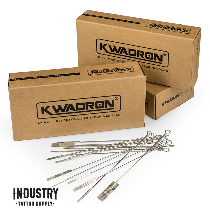 Kwadron Soft Edge / Curved Magnum MEDIUM TAPER - Traditional Needles (box of 50)