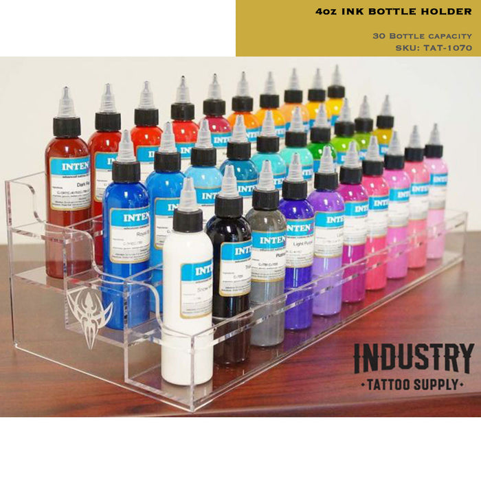 4oz ink bottle holder / rack - 30 bottles
