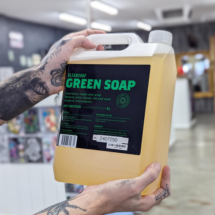 Green Soap -  Australian Made by CleanSoap (5 litre jug  = 1.3 gl)