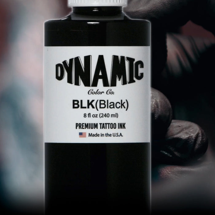 Dynamic Black Tattoo Ink