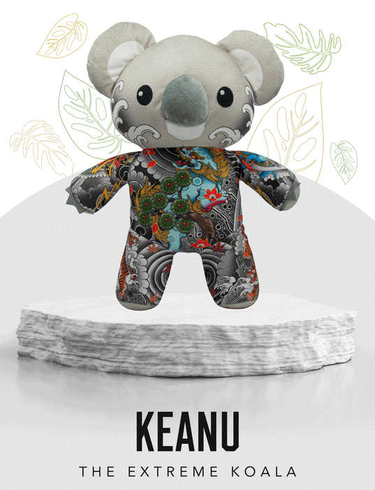 Keanu the Extreme Koala - The Tattoo Zoo