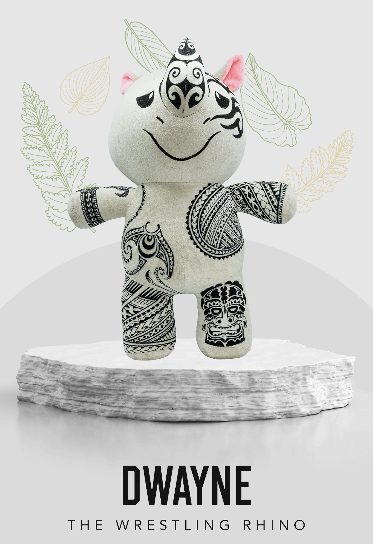 Dwayne the Wrestling Rhino The Tattoo Zoo — Industry Tattoo Supply