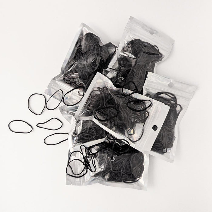 Black rubber bands (small bag)