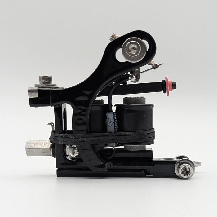 Brass Mako Coil Tattoo Machine from National Tattoo Supply - SHADER