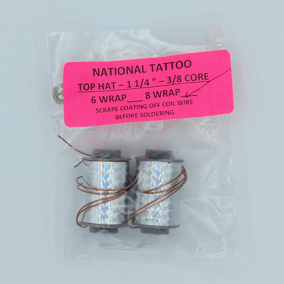 Tattoo Machine Parts - National Tattoo Supply Top-Hat 1 1/4