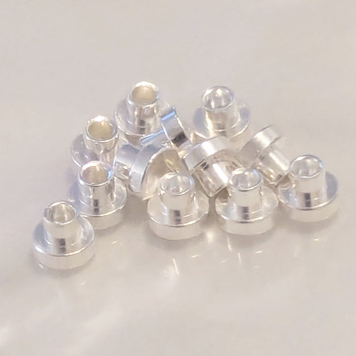 Tattoo Machine Parts - Silver Contact Points (pack of 12)