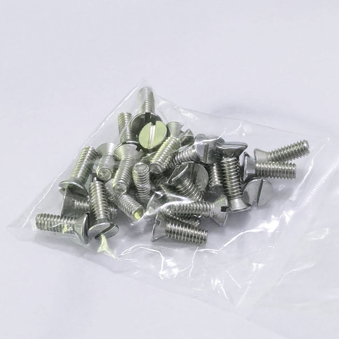 Tattoo Machine Parts - Flat Head Screws (pack of 30)