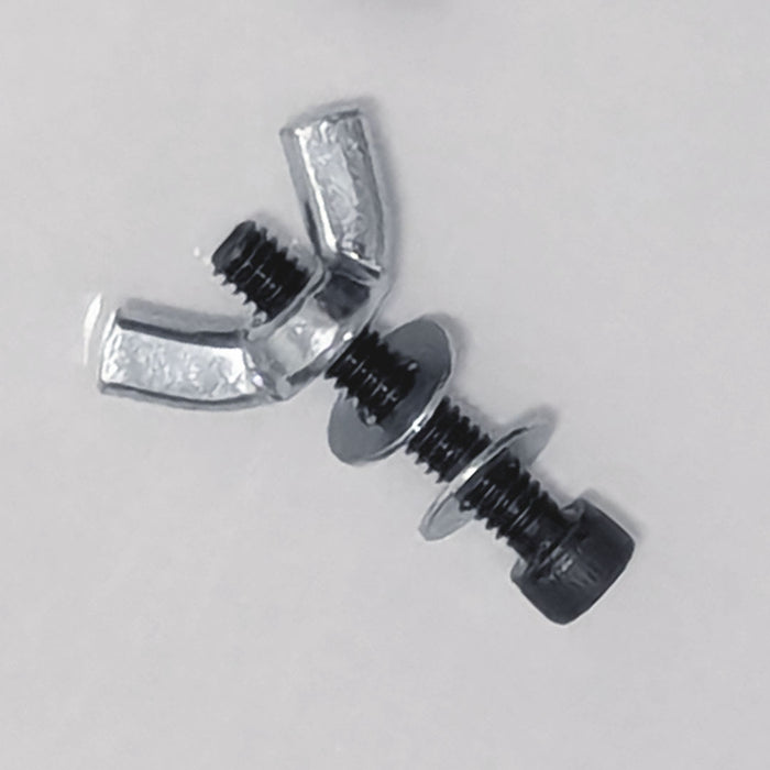 Tattoo Machine Parts - Carbon Wing Nut 8-32