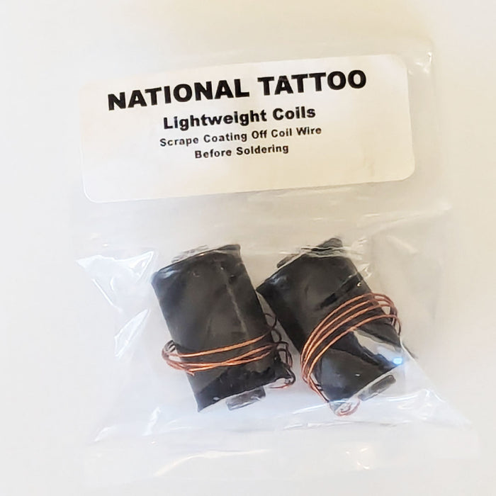 National Tattoo Supply - Original Coil Set (1 1/4" - 8 wrap - 5/16 core)