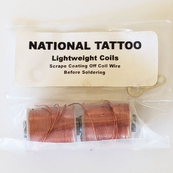 National Tattoo Supply - Original Coil Set (1 1/4" - 8 wrap - 5/16 core)