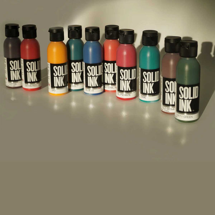 Solid Ink: Old Pigments 1oz set (10 colours)