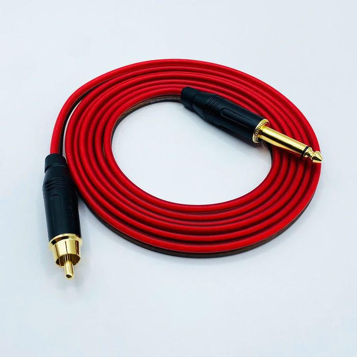 Staunch RCA Cord - Red/Brown