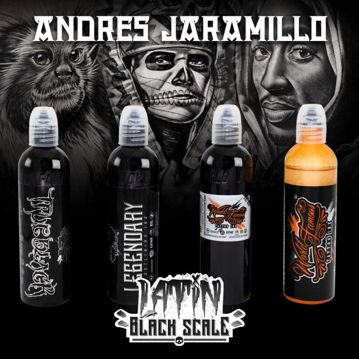 Andres Jaramillo Latin Black Scale Set 4oz - 4 bottles