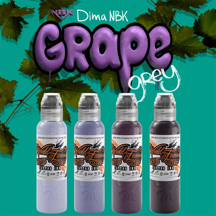 Dima NBK Grape Grey Set 1oz - 4 bottles