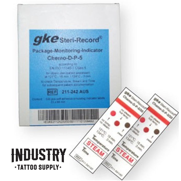 GKE Indicators Chemic Class 6 Emulating Packaging box of 500