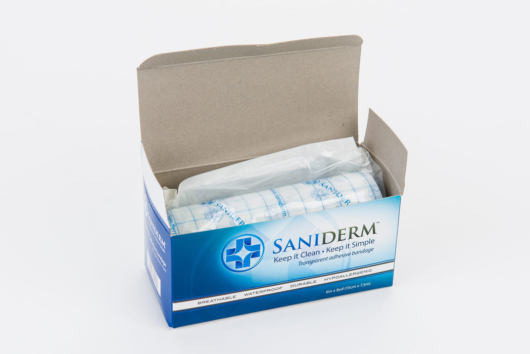 Saniderm 6 inch x 8 yard Roll (15cm x 7.5m)