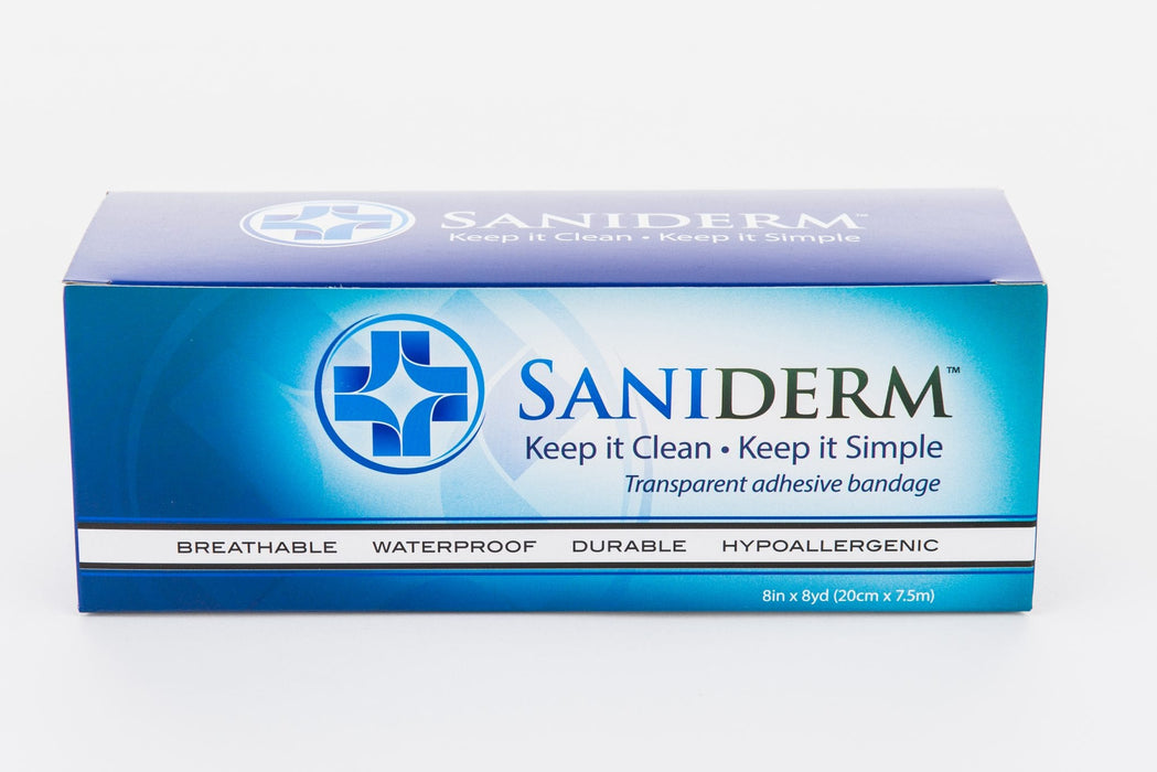 Saniderm 8 inch x 8 yard Roll (20cm x 7.5m)