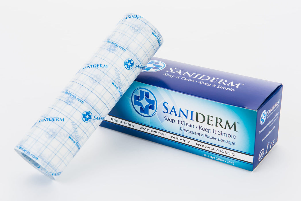 Saniderm 8 inch x 8 yard Roll (20cm x 7.5m)