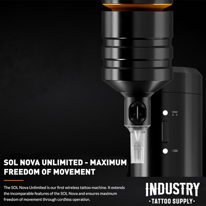 Cheyenne Sol Nova Unlimited Wireless Tattoo Machine - 3.5mm/4.0mm/5.0mm stroke