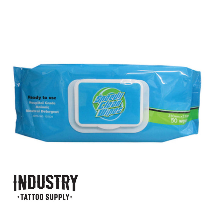 Speedy Clean Wipes (now 80 wipes per pack) - Disinfectant