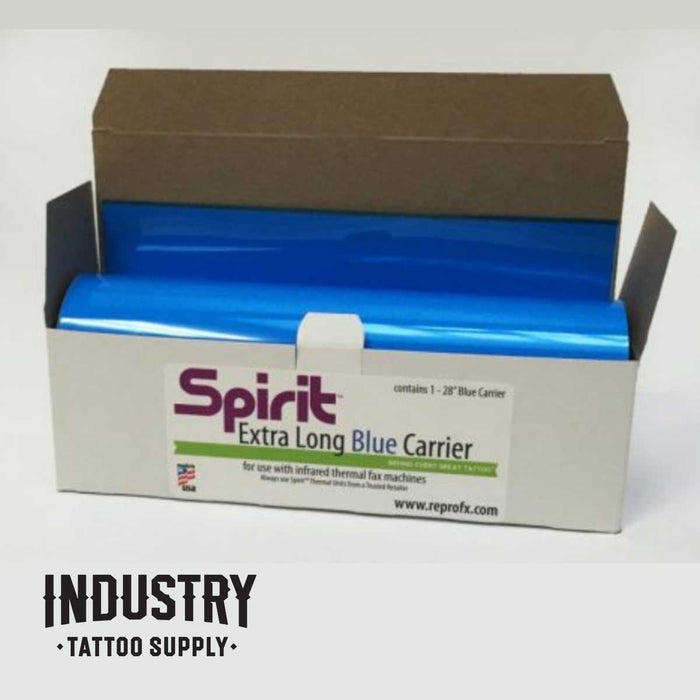 Spirit Thermal Carrier Paper - Clear & Blue